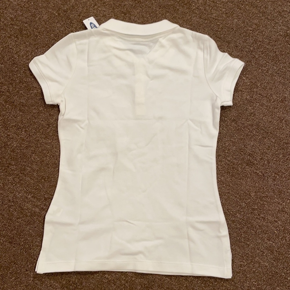 Girls shirt sleeves white polo shirt! - Picture 5 of 6